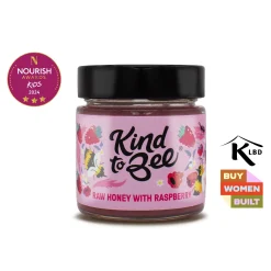 Kind to Bee Honey with Raspberry 250g