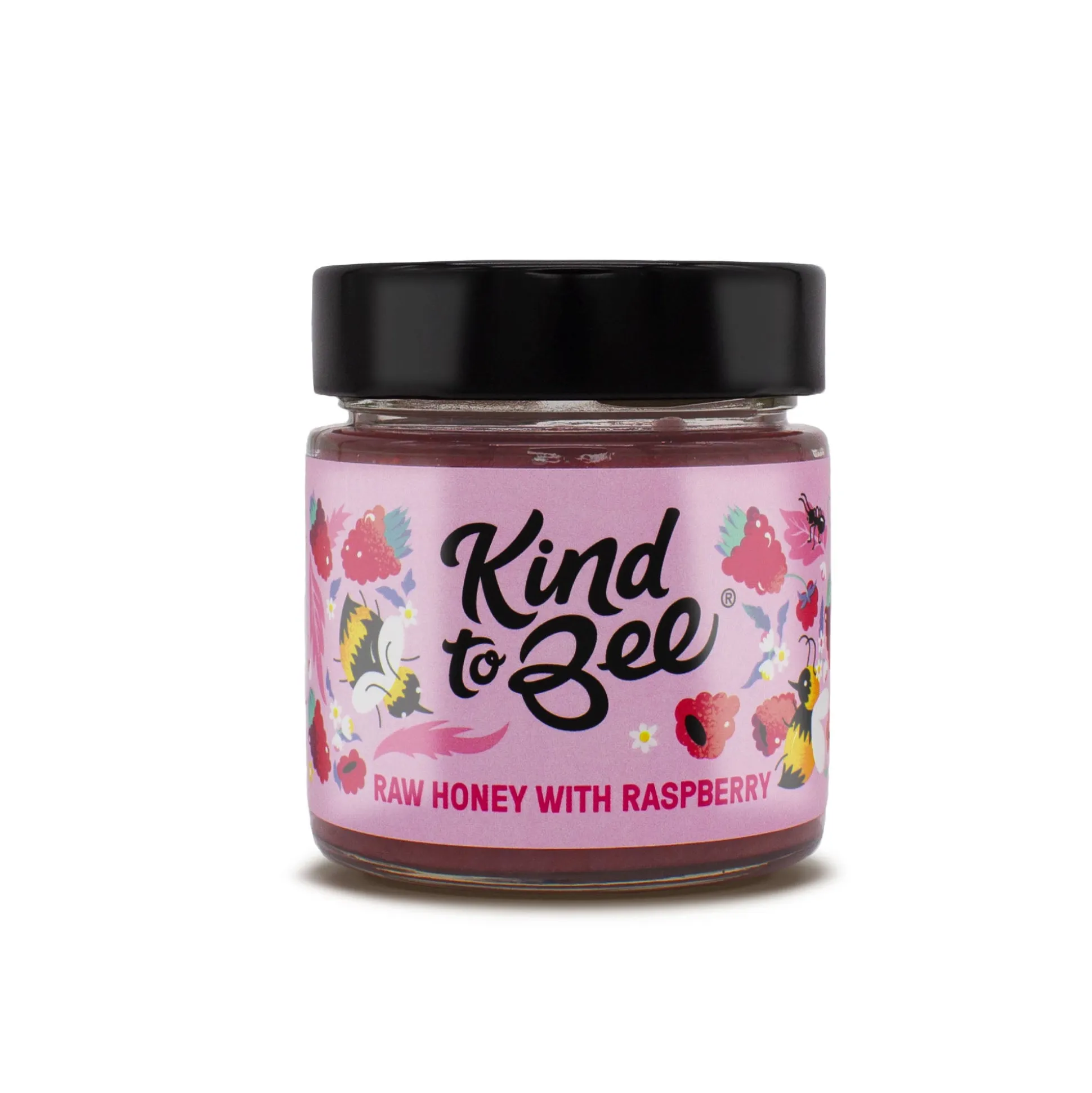 Kind to Bee Honey with Raspberry 250g