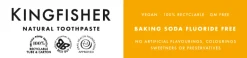 Kingfisher Baking Soda Mint Toothpaste 100ml