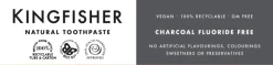 Kingfisher Charcoal Whitening Toothpaste 100ml