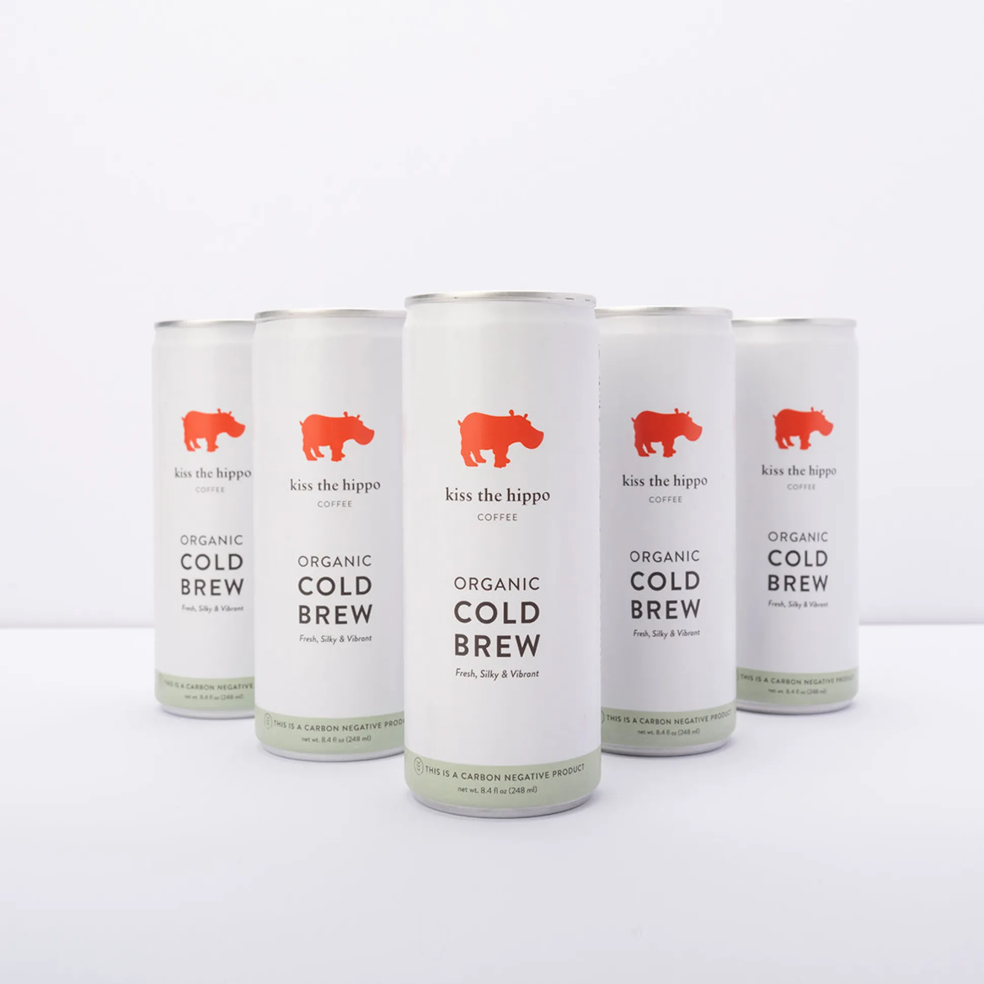 Kiss the Hippo Coffee Organic Cold Brew Can 250ml