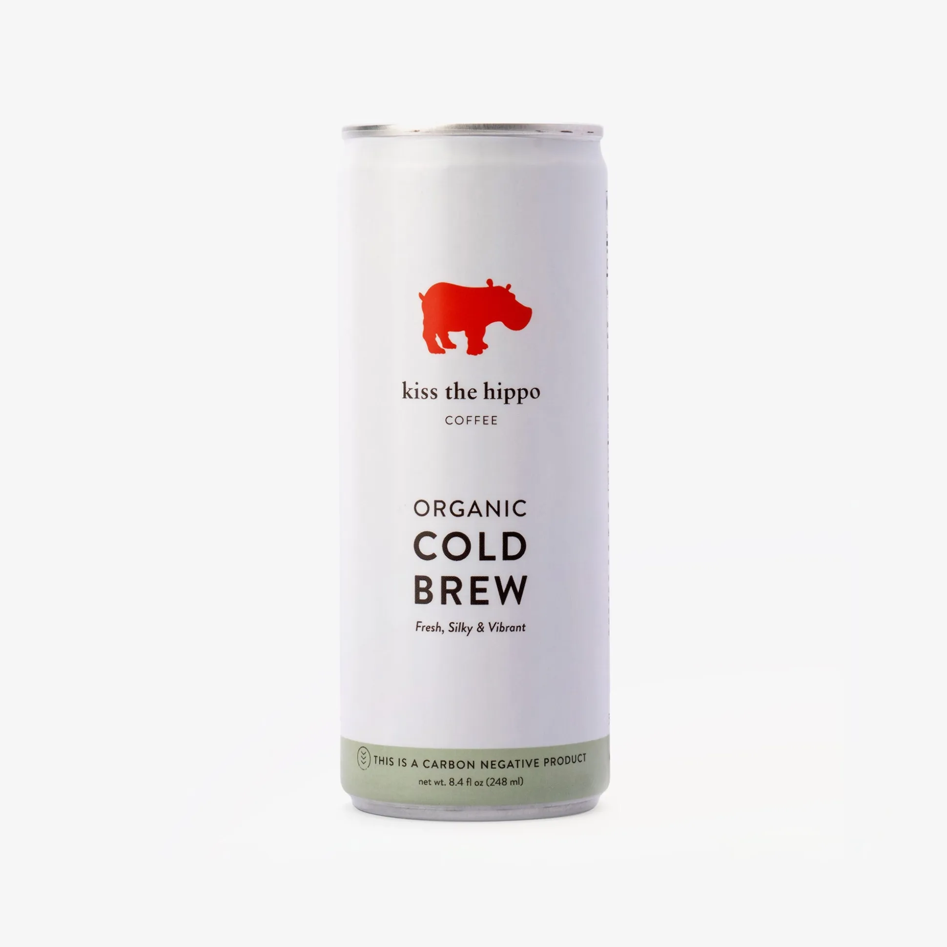 Kiss the Hippo Coffee Organic Cold Brew Can 250ml
