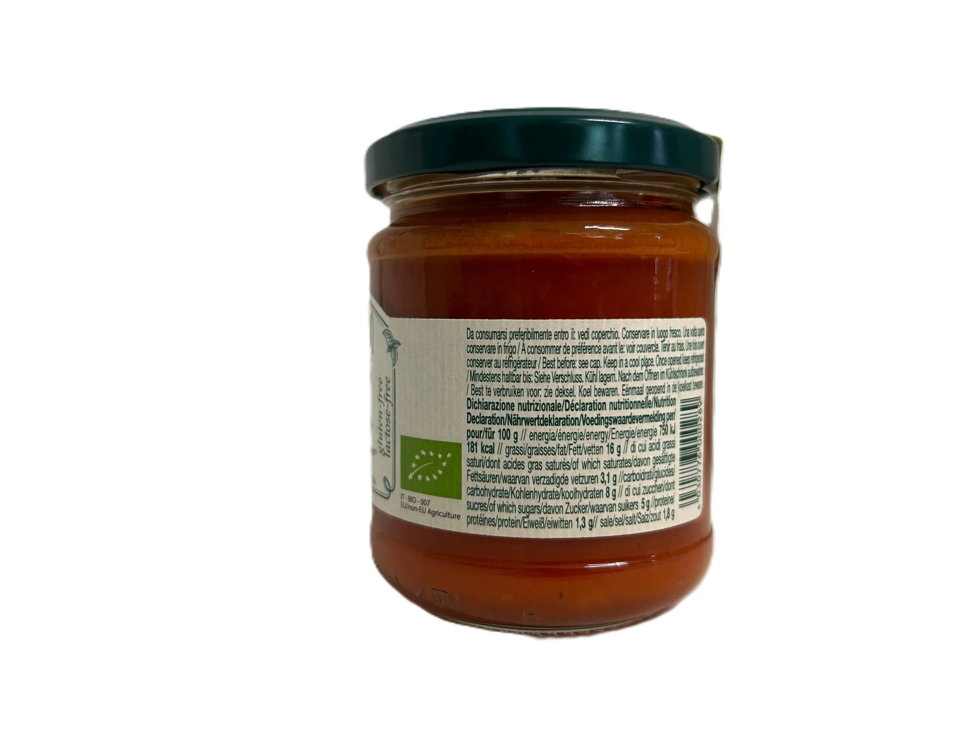 La Macina Ligure Spicy Tomato Sauce 180g