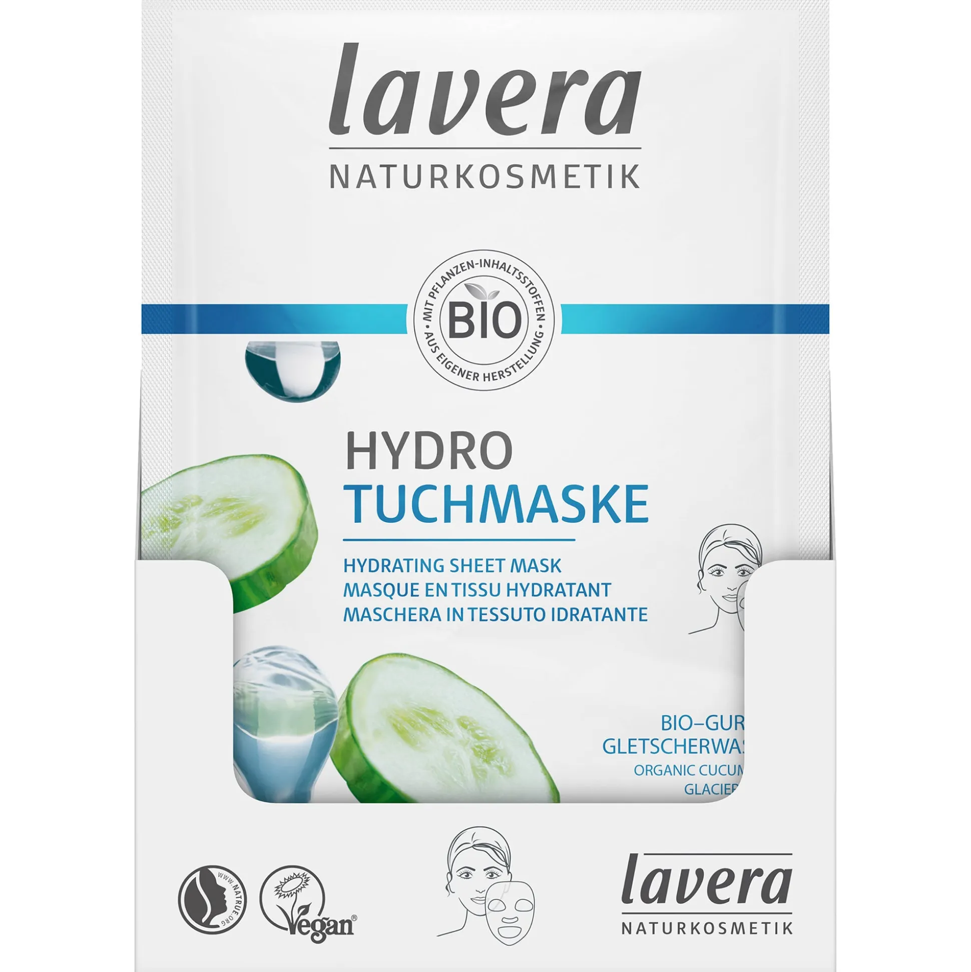 lavera Hydrating Sheet Mask 21ml