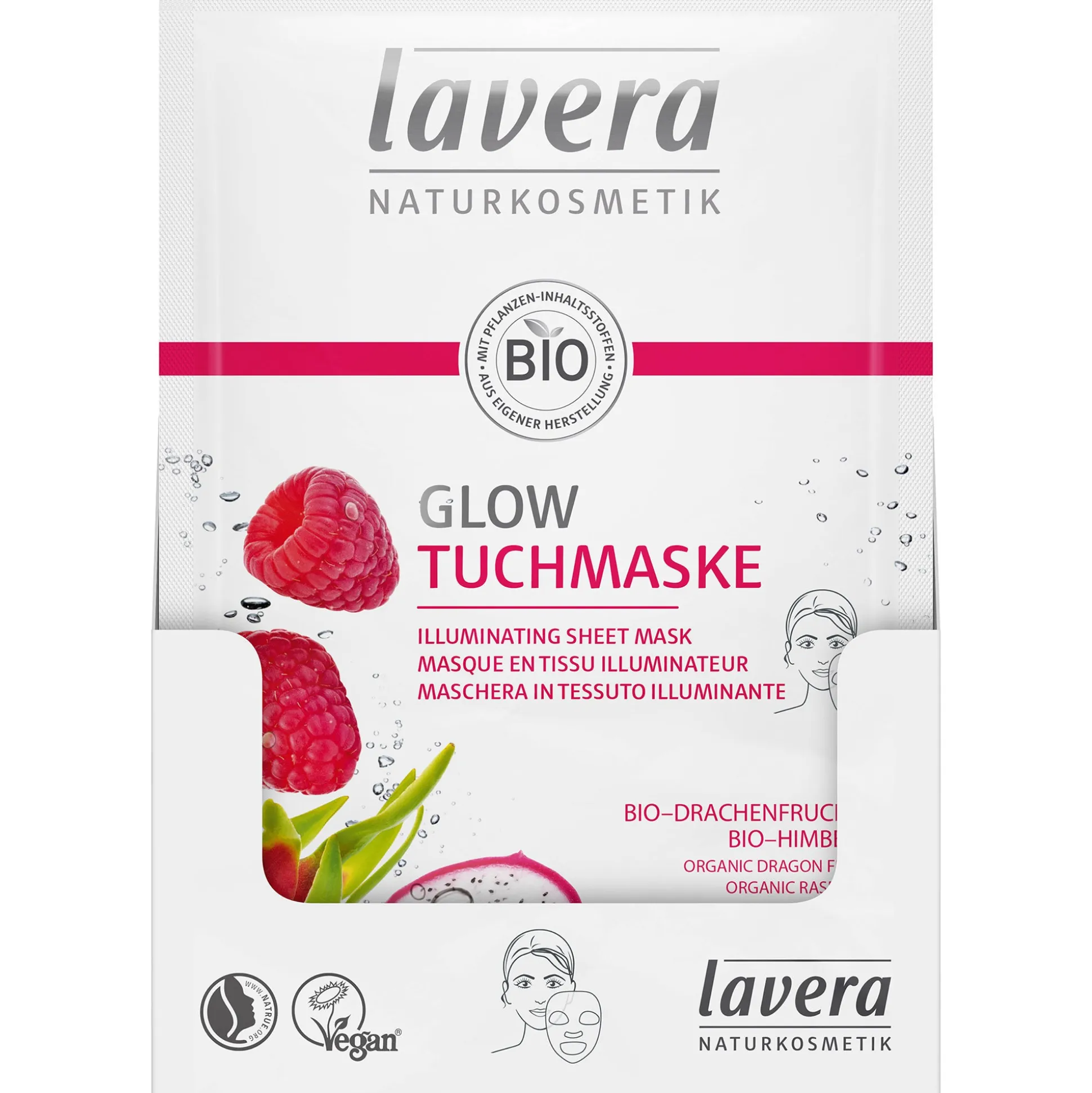 lavera Illuminating Sheet Mask 21ml