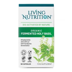 Living Nutrition Fermented Holy Basil 60 Caps