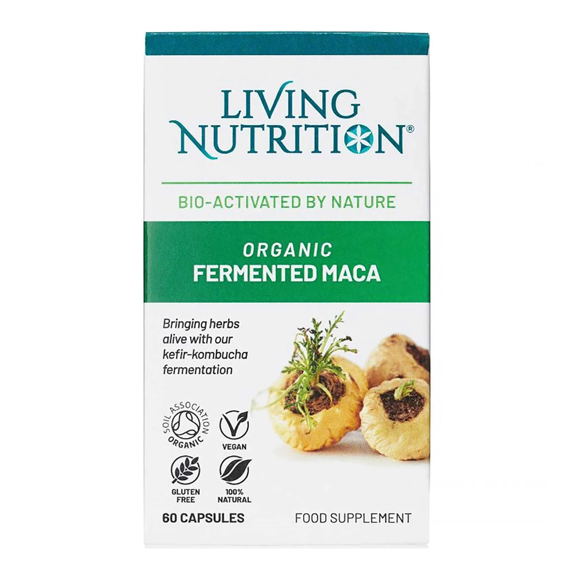 Living Nutrition Fermented Maca 60 Caps