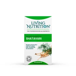 Living Nutrition Fermented Shatavari 60 Caps