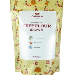 Lovegrass Brown Teff Flour 500g
