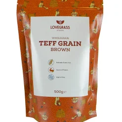 Lovegrass Brown Teff Grain 500g