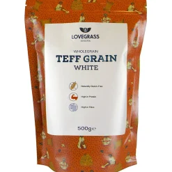 Lovegrass White Teff Grain 500g