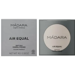 MADARA AIR EQUAL Soft Silk Mineral Powder, #0 TRANSLUCENT 9g
