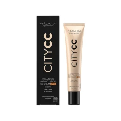 MADARA CITY CC Hyaluronic Anti-pollution CC cream SPF 15, TAN 40ml