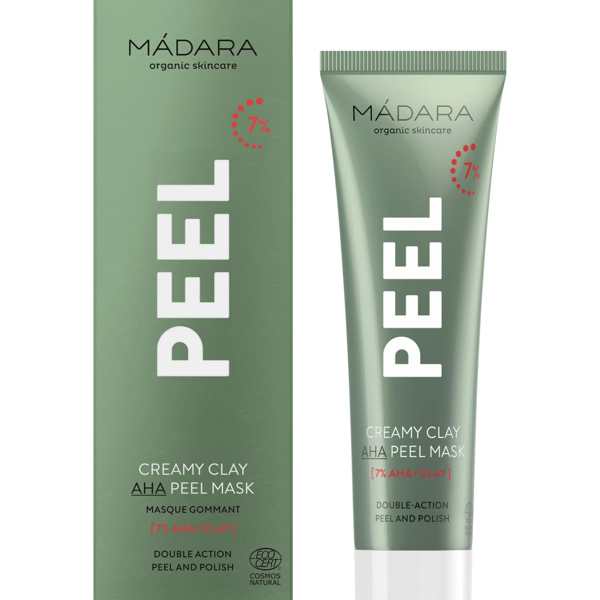 Madara PEEL Creamy Clay AHA Peel Mask 60ml