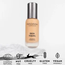 MADARA SKIN EQUAL Foundation, #40 SAND 30ml