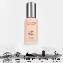 MADARA SKIN EQUAL Foundation, #30 ROSE IVORY 30ml