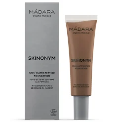MADARA SKINONYM Semi-Matte Peptide Foundation, #90 CHESNUT 30ml