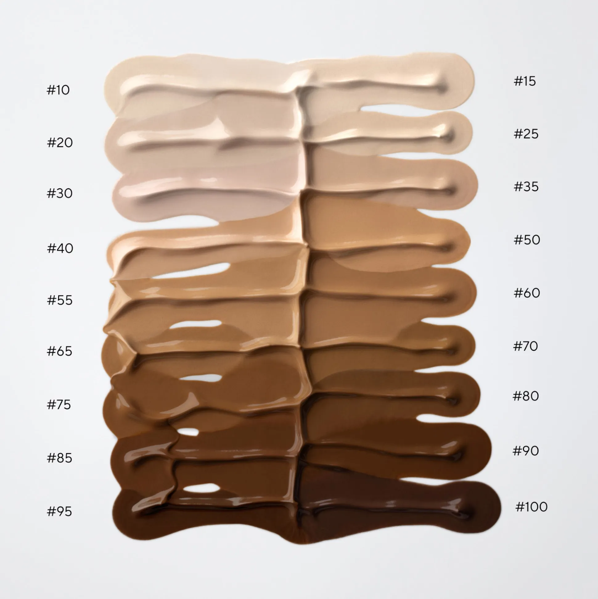 MADARA SKINONYM Semi-Matte Peptide Foundation, #100 MOCHA 30ml