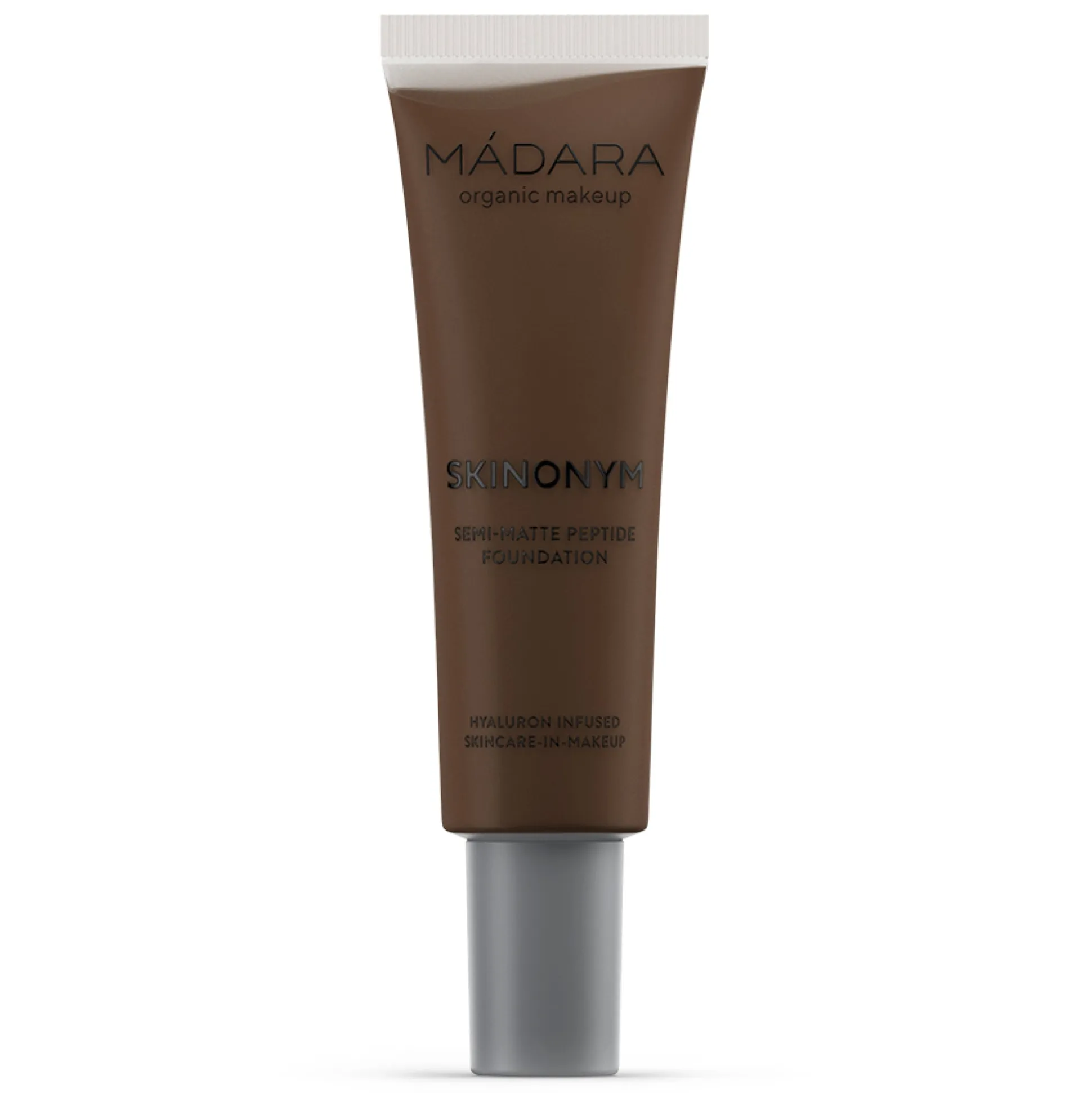 MADARA SKINONYM Semi-Matte Peptide Foundation, #100 MOCHA 30ml