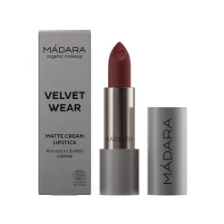 MADARA VELVET WEAR Matte Cream Lipstick, #35 DARK NUDE 3g