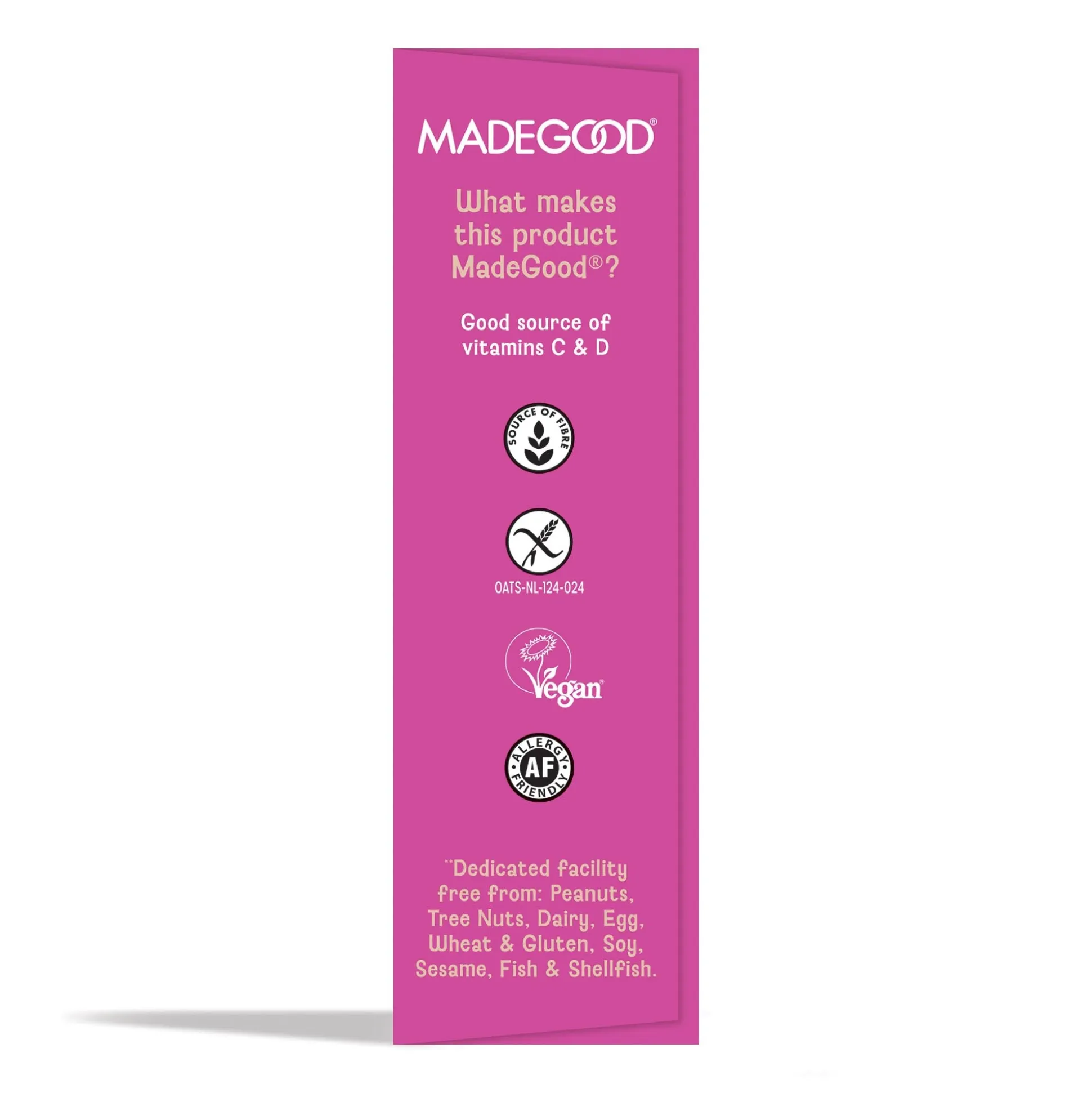 MadeGood Granola Bar, Chocolate Drizzled Birthday Cake 5x24g