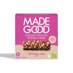 MadeGood Granola Bar, Chocolate Drizzled Birthday Cake 5x24g