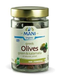Mani Pitted Mixed Olives 175g
