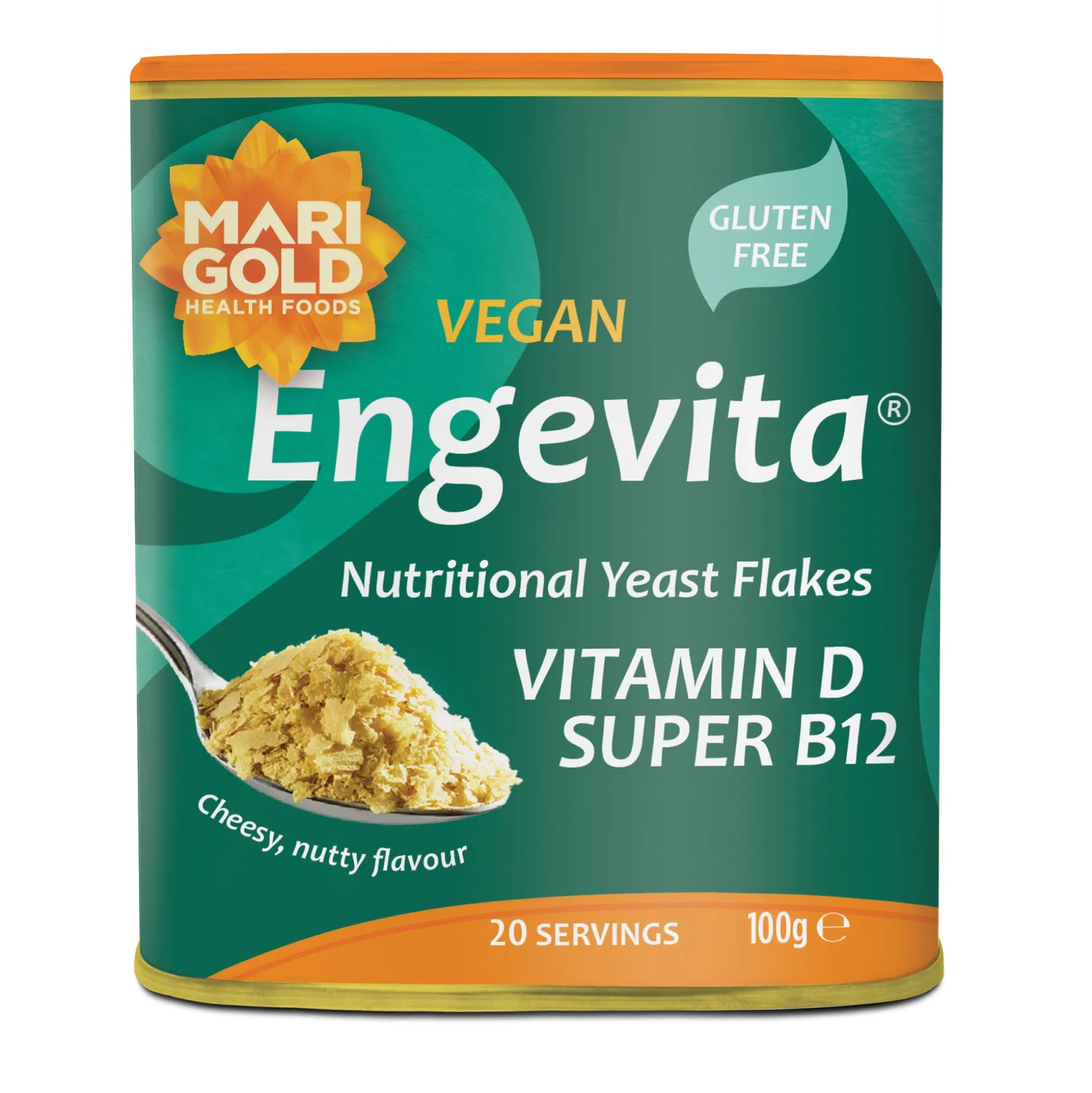 Marigold Engevita Nutritional Yeast With Vitamin D and B12 100g