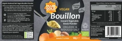 Marigold Organic Low Salt Vegan Bouillon Powder 140g