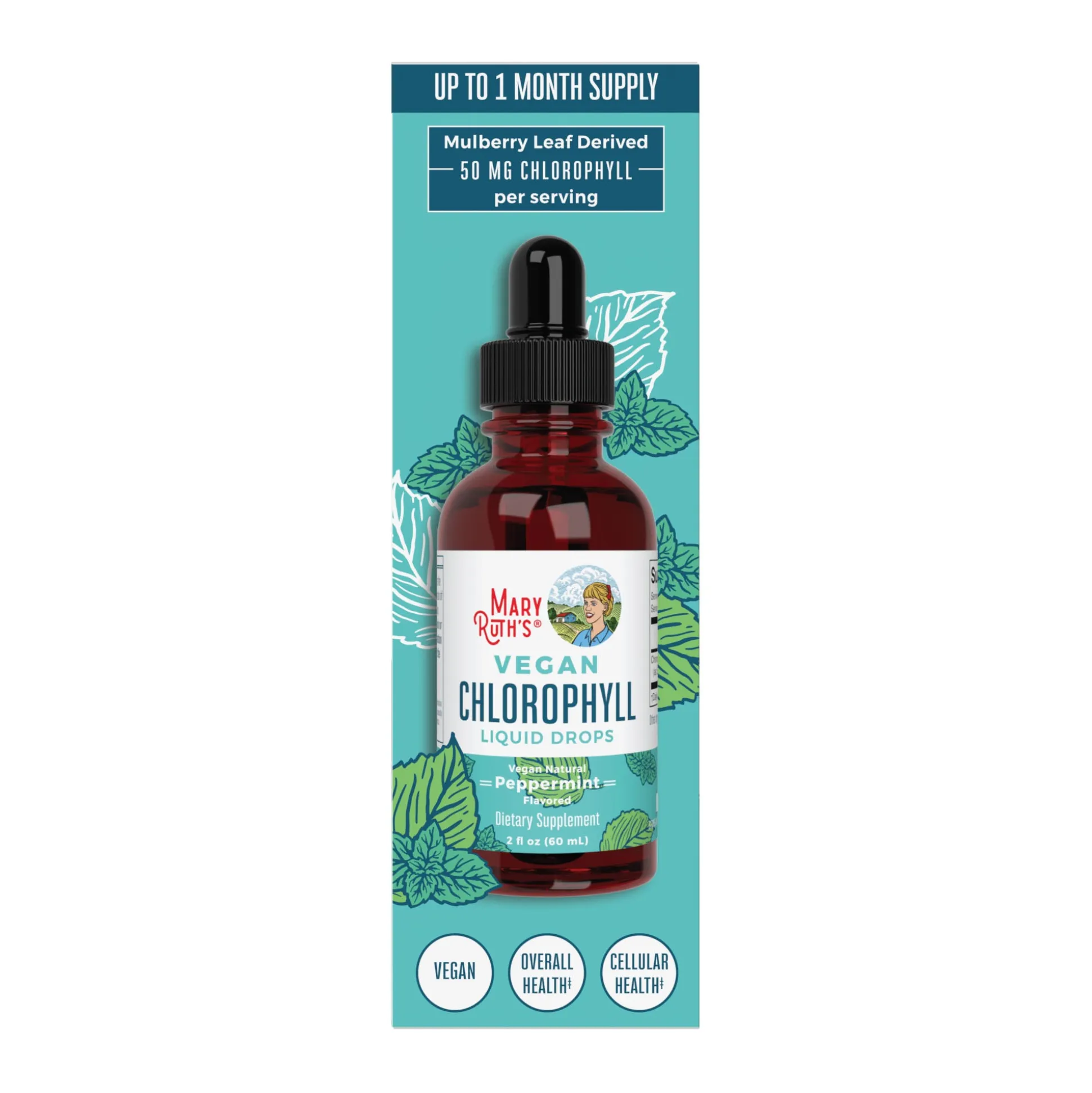 MaryRuth's Chlorophyll Drops (Peppermint) 59ml