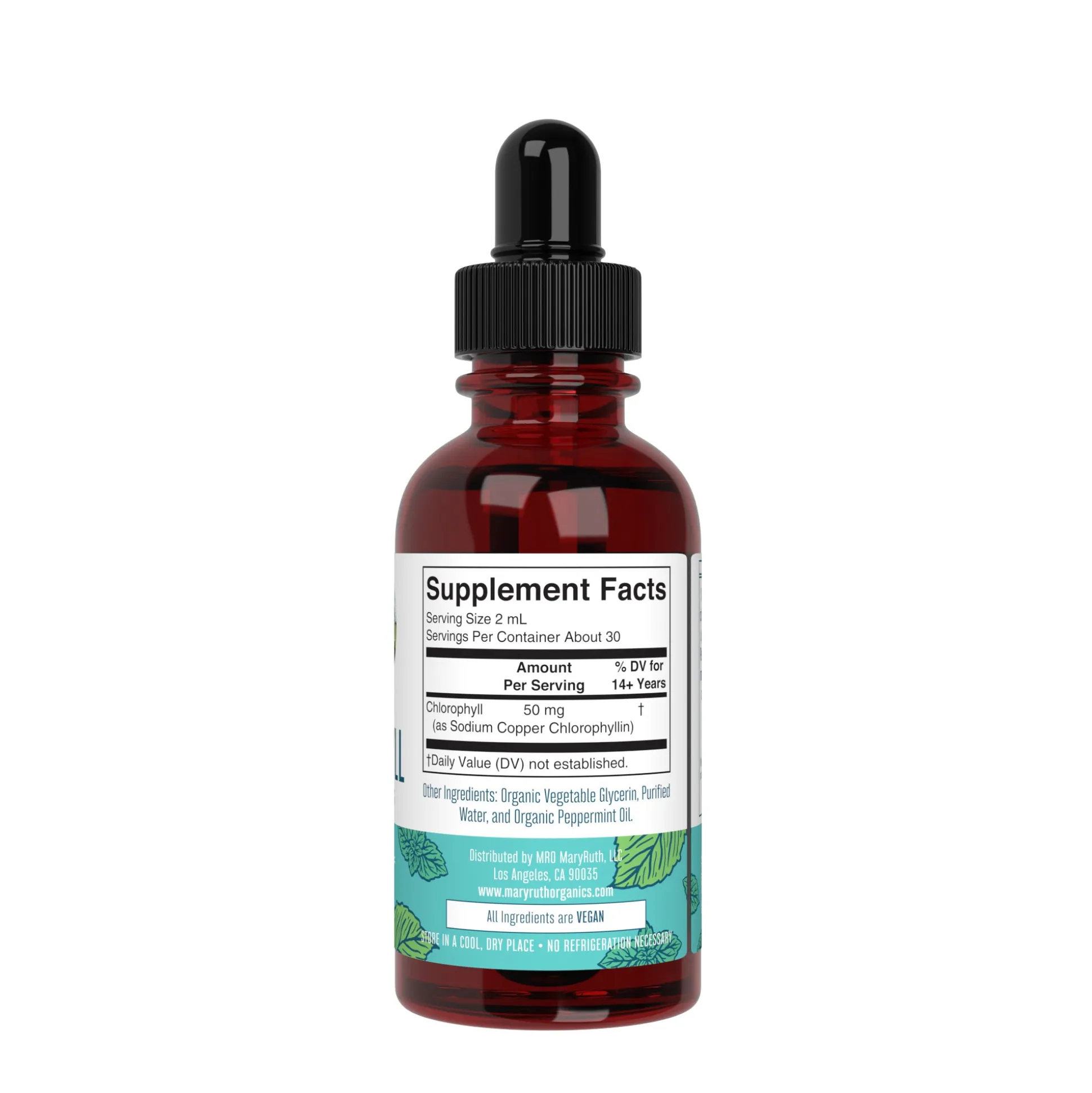 MaryRuth's Chlorophyll Drops (Peppermint) 59ml