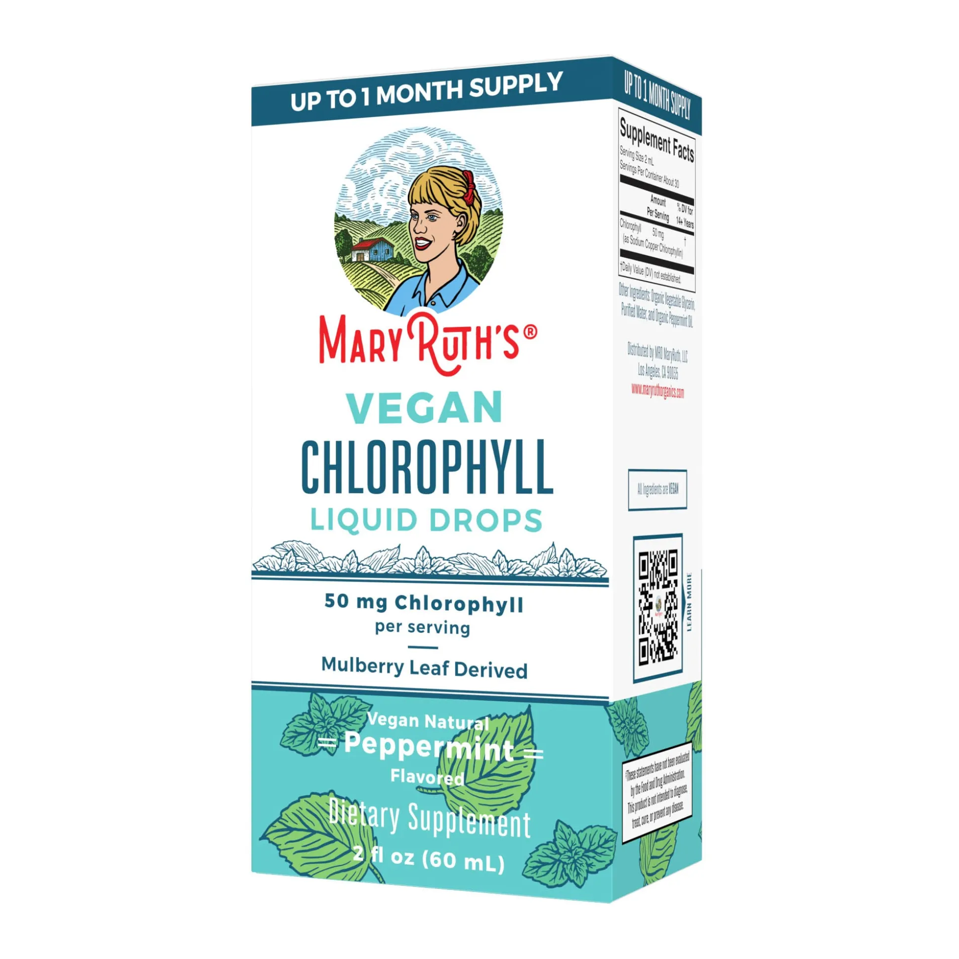 MaryRuth's Chlorophyll Drops (Peppermint) 59ml