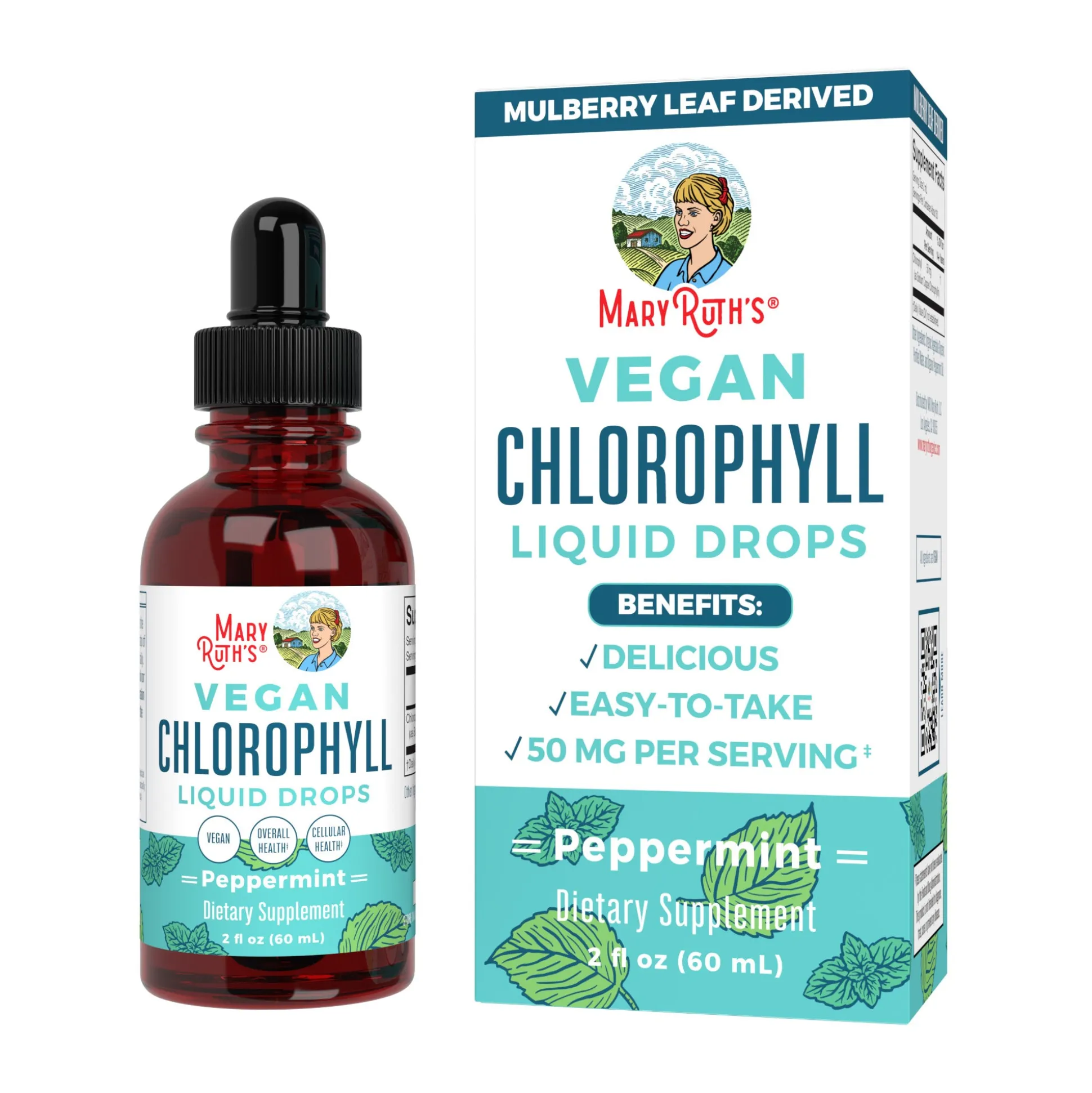 MaryRuth's Chlorophyll Drops (Peppermint) 59ml