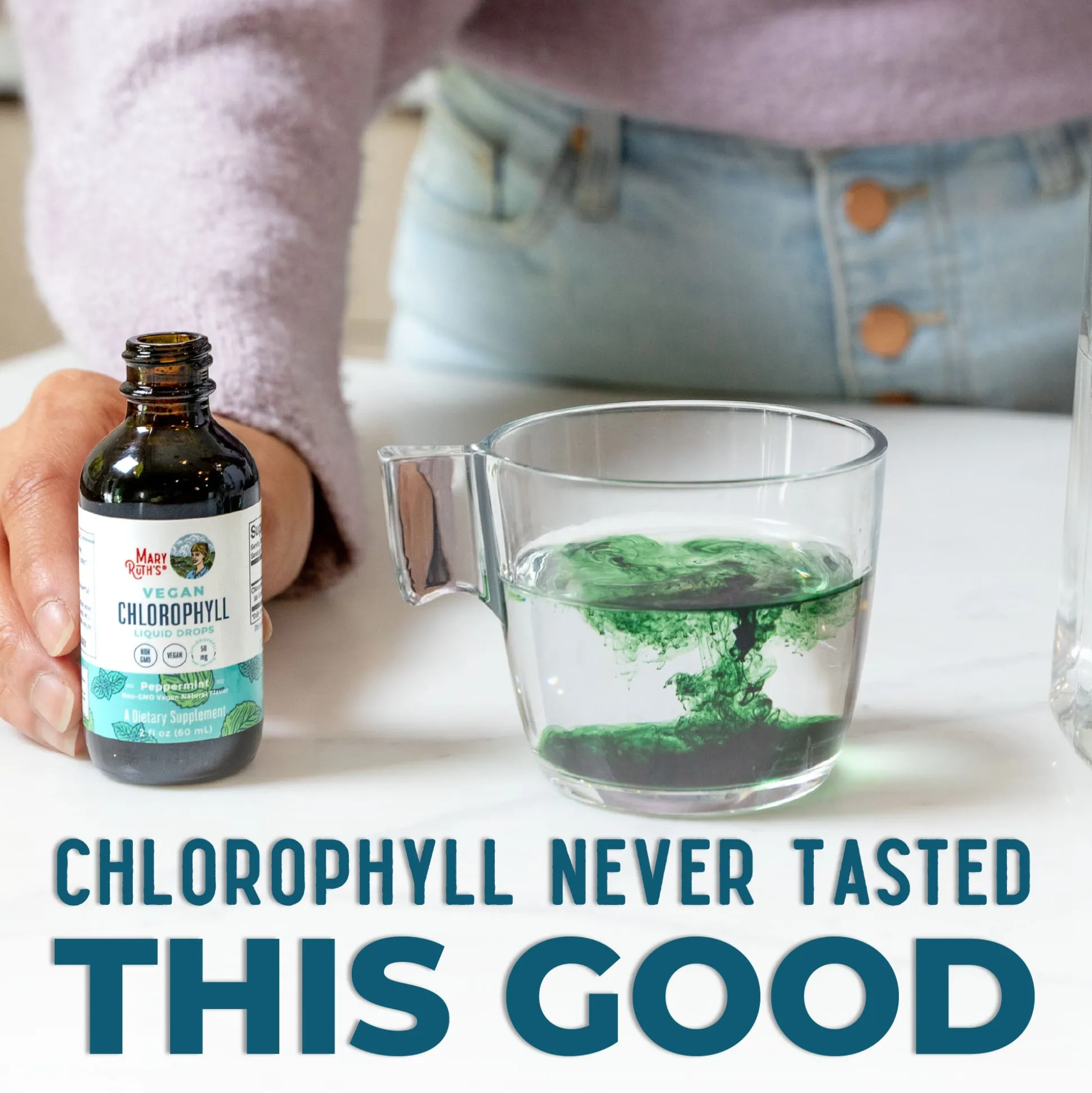 MaryRuth's Chlorophyll Drops (Peppermint) 59ml