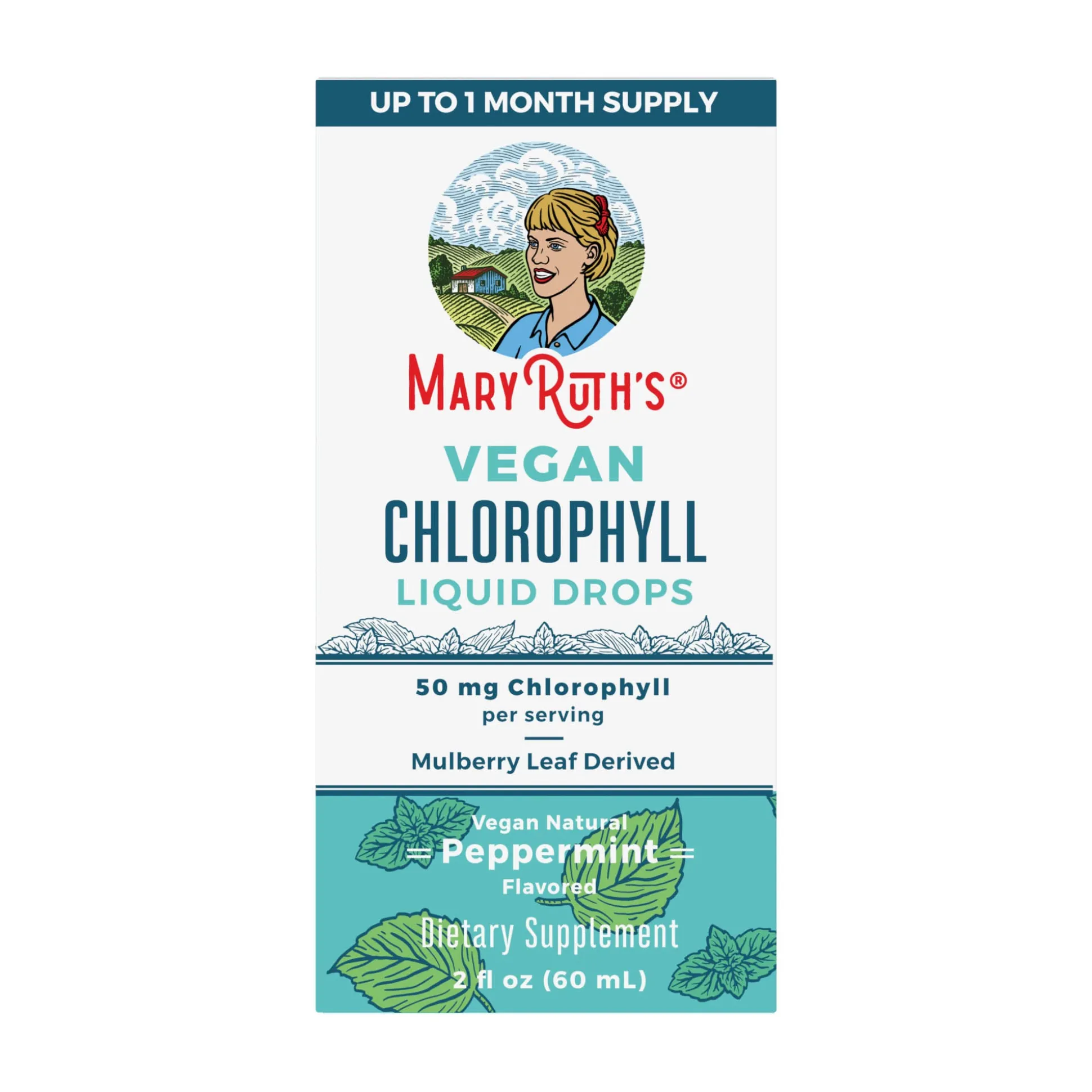 MaryRuth's Chlorophyll Drops (Peppermint) 59ml