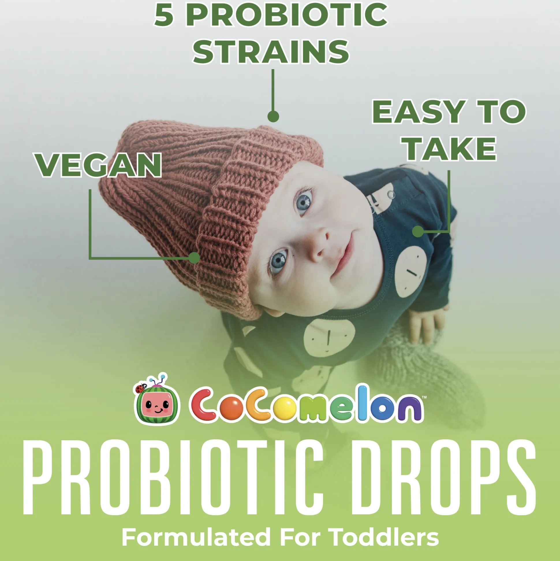MaryRuth's Coco Toddler Probiotic Drops, Unflavored 29ml
