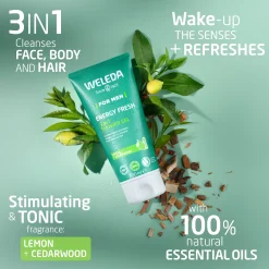 Men's Energy Fresh 3in1 Shower Gel 200ml