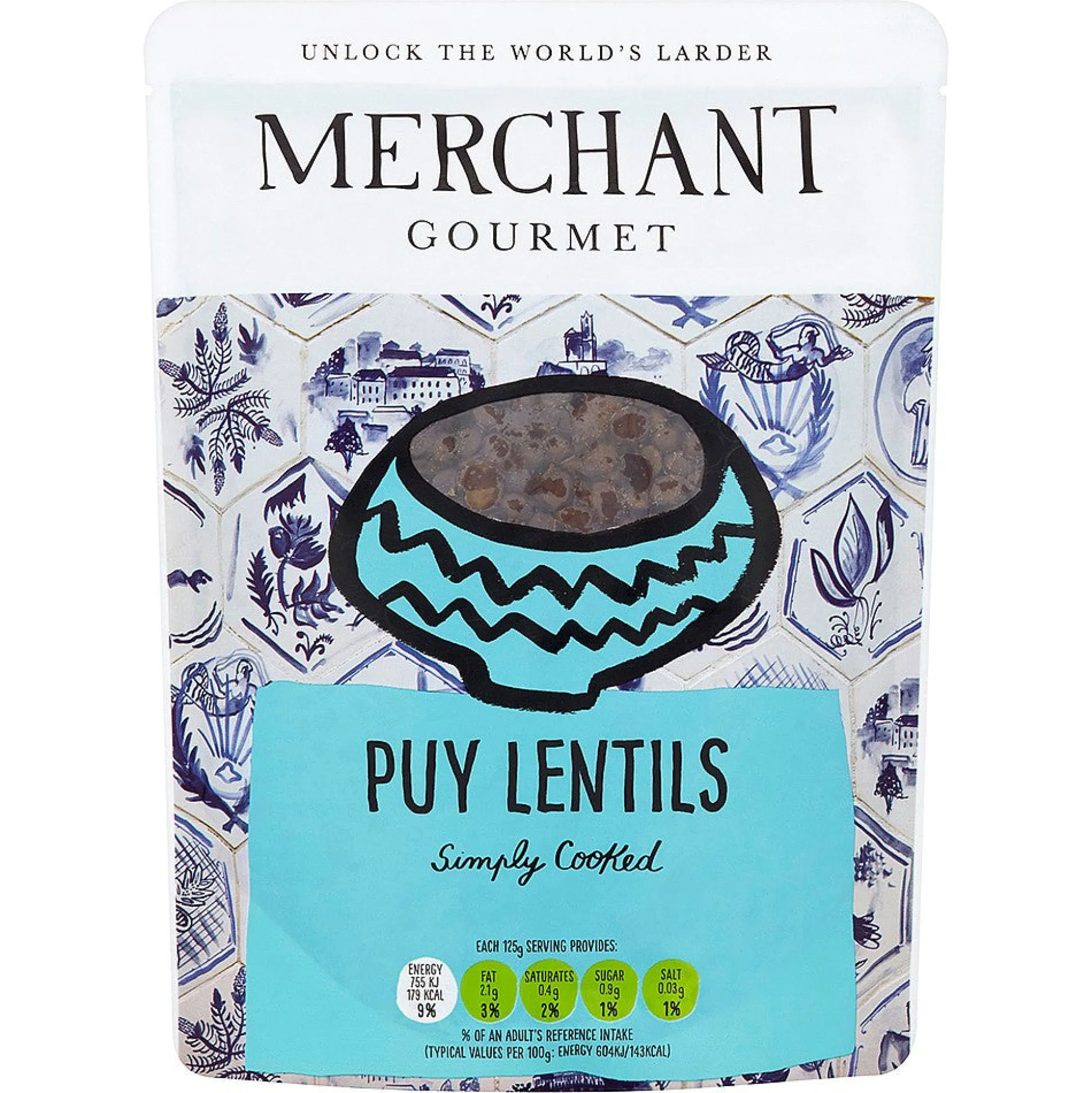 Merchant Gourmet Ready To Eat Puy Lentils 250g