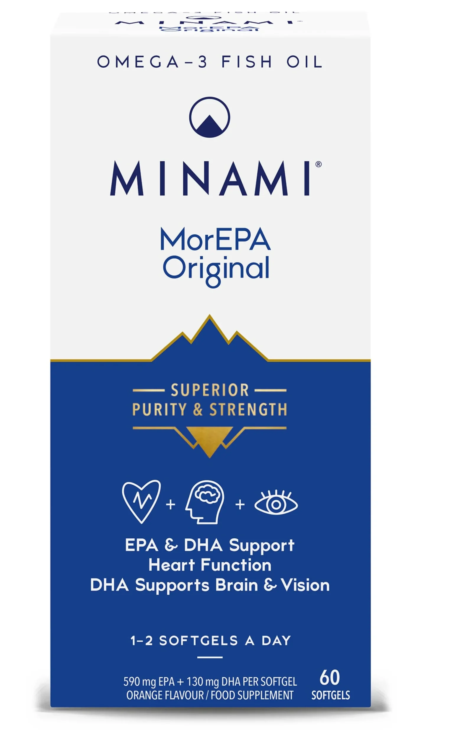 Minami MorEPA Original 60 Caps