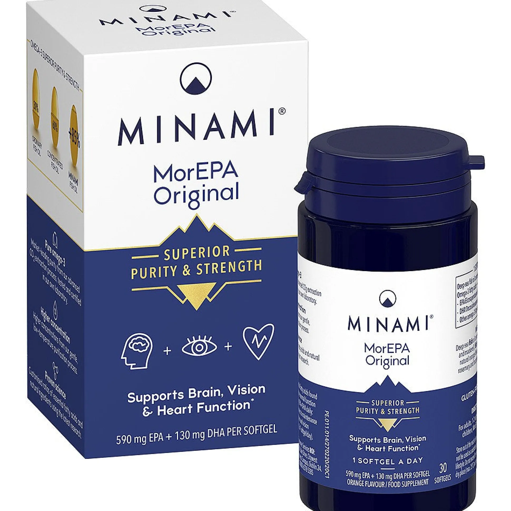 Minami MorEPA Original 30 Caps