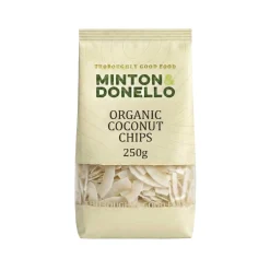 Minton & Donello Organic Coconut Chips 250g