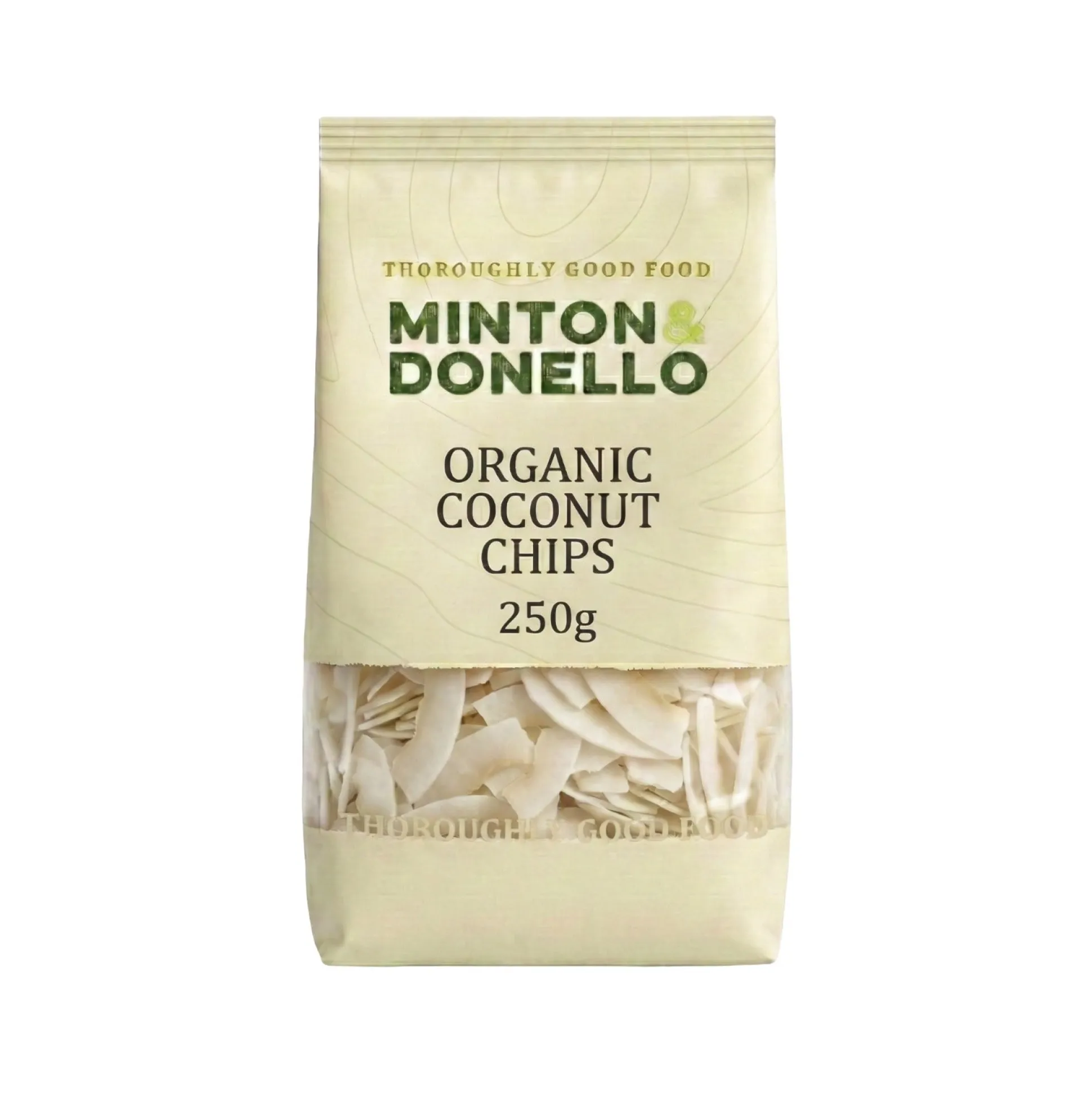 Minton & Donello Organic Coconut Chips 250g