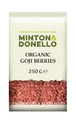 Minton & Donello Organic Goji Berries 250g