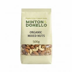 Minton & Donello Organic Mixed Nuts 500g
