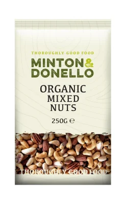 Minton & Donello Organic Mixed Nuts 250g