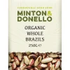 Minton & Donello Organic Whole Brazils 250g