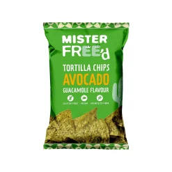 Mister Free'd Tortilla Chips with Avocado and Chili 135g