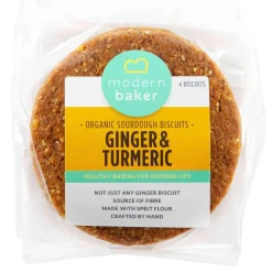 Modern Baker Ginger and Turmeric Biscuits 4 pack