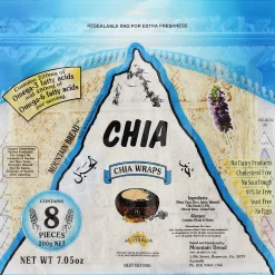 Mountain Bread Chia Seed Wraps 200g