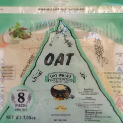 Mountain Bread Oat Wraps 200g